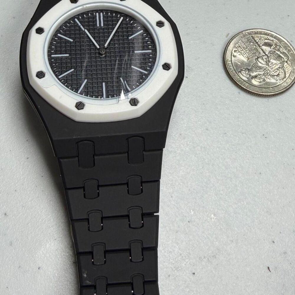 Unbranded Men's Black and Grey Watch